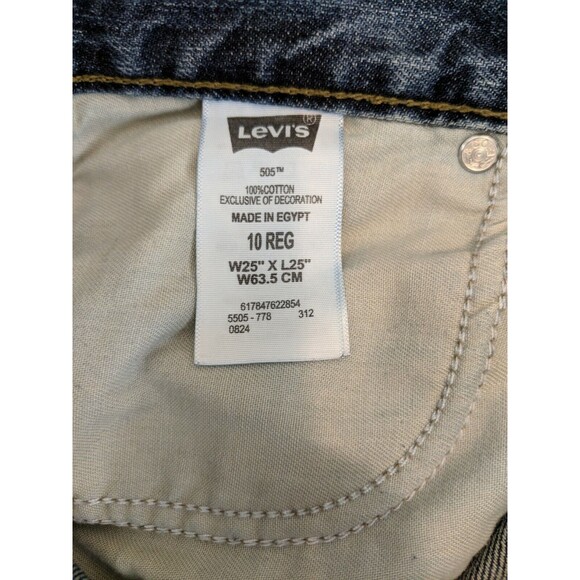 LEVI'S 505 Jeans  Boys Size 10 reg  Straight Leg Jeans - Picture 8 of 9